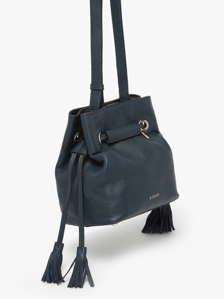 Sac Bourse S Tradition Cuir Etrier Bleu tradition ETRA004S vue secondaire 2