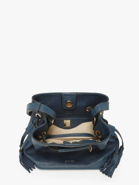 Sac Bourse S Tradition Cuir Etrier Bleu tradition ETRA004S vue secondaire 3