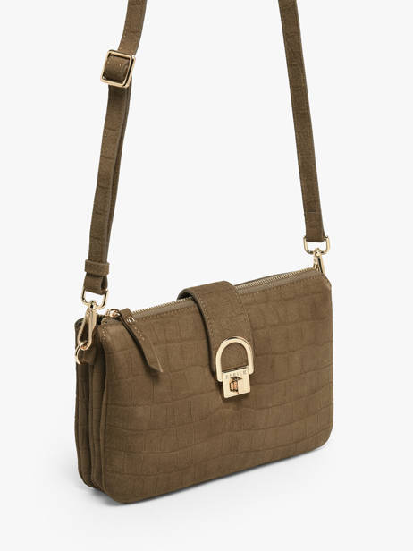 Shoulder Bag Equestre Croco Leather Etrier Gray equestre croco EECQ0143 other view 1